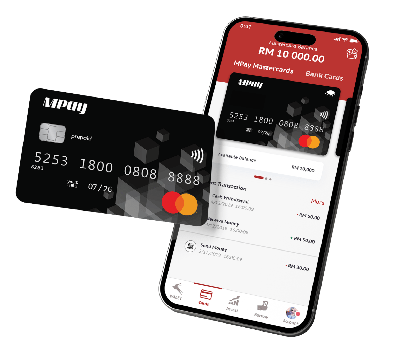 mastercard prepaid card balance phone number